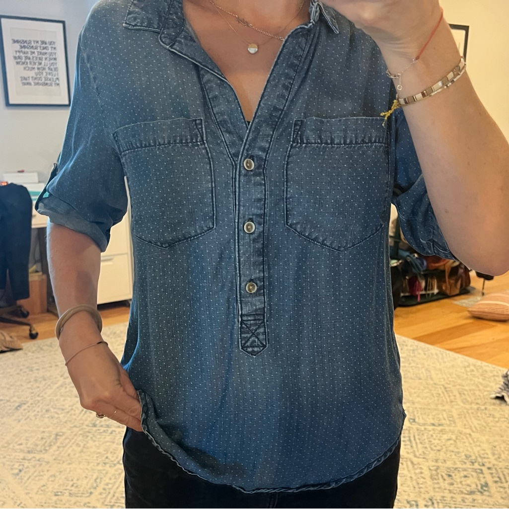 Cloth And Stone Denim Blouse Cloth And Stone Denim Blouse